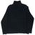 Back of black Polo Ralph Lauren quarter-zip sweater with raised collar