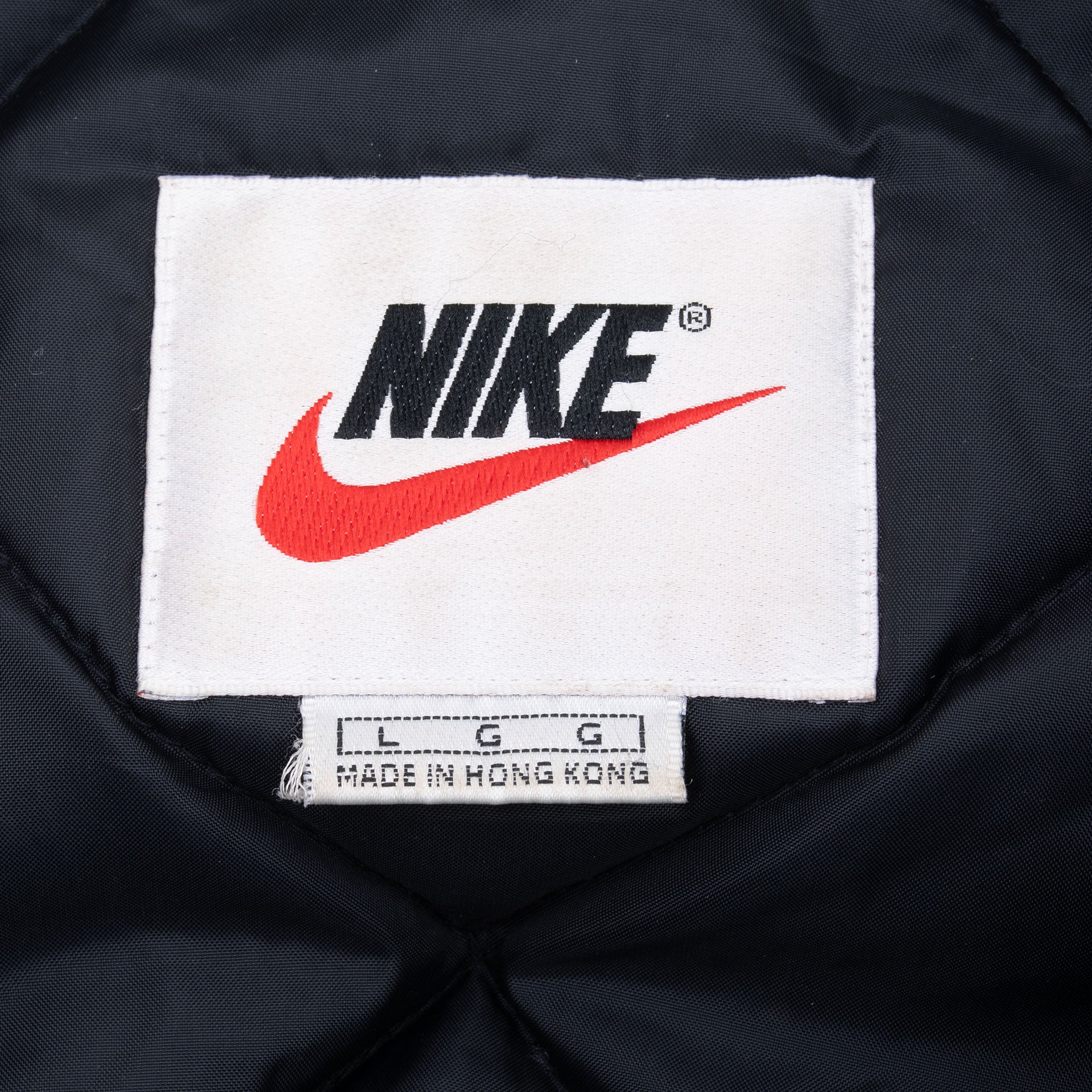 Vintage Nike Big Swoosh Green Heavy Windbreaker Pullover Jacket 1990S Size Large