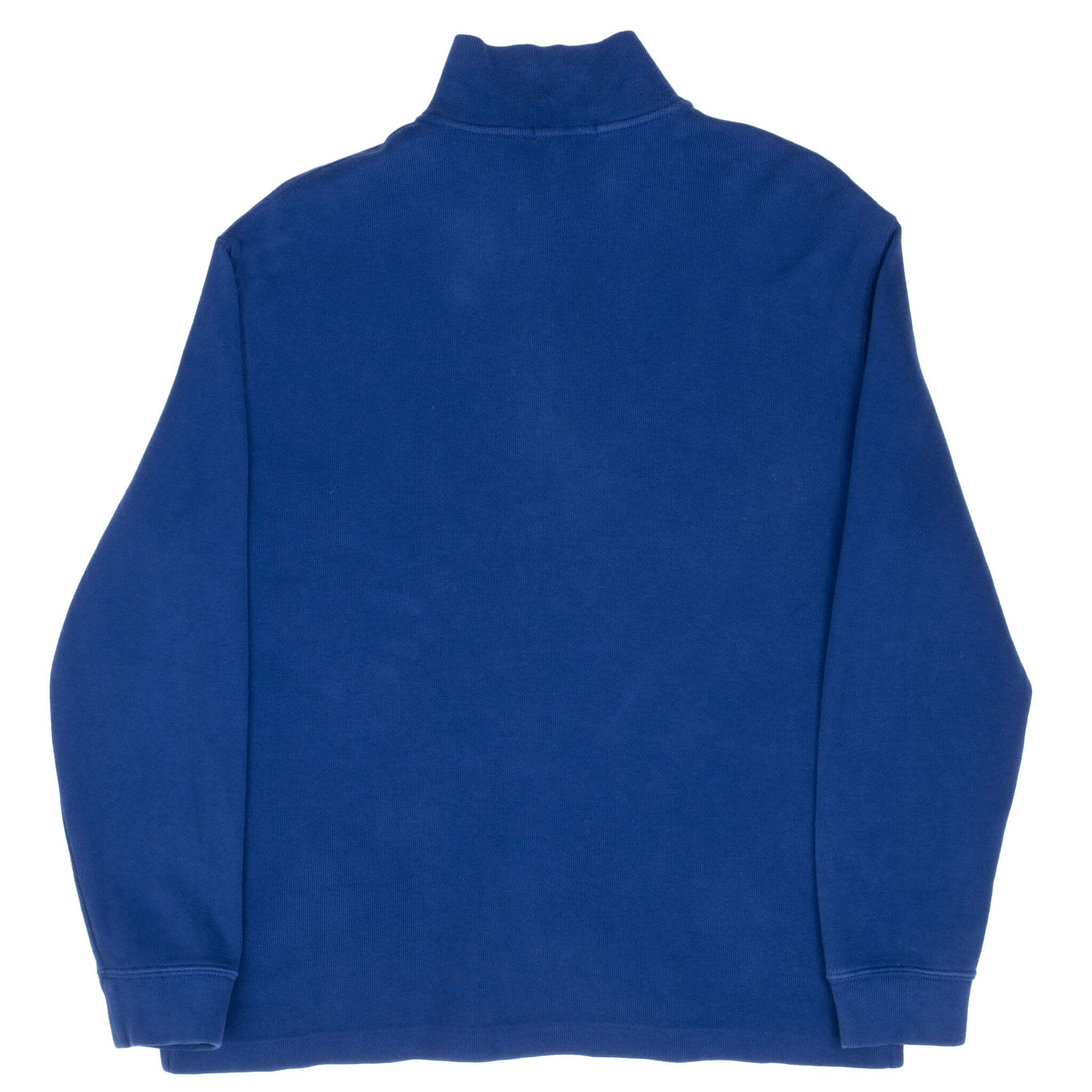 Vintage Polo Ralph Lauren Blue Quarter 1/4 Zip Sweater Size Large