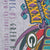 Close-up of Super Bowl XXXI print with Green Bay Packers logo and New Orleans text
