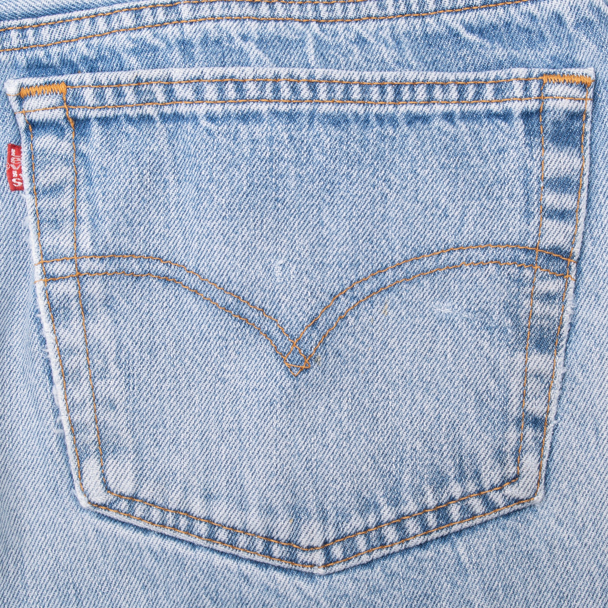 VINTAGE LEVIS 501 INDIGO BLUE JEANS 1990S SIZE 37X28 MADE IN USA