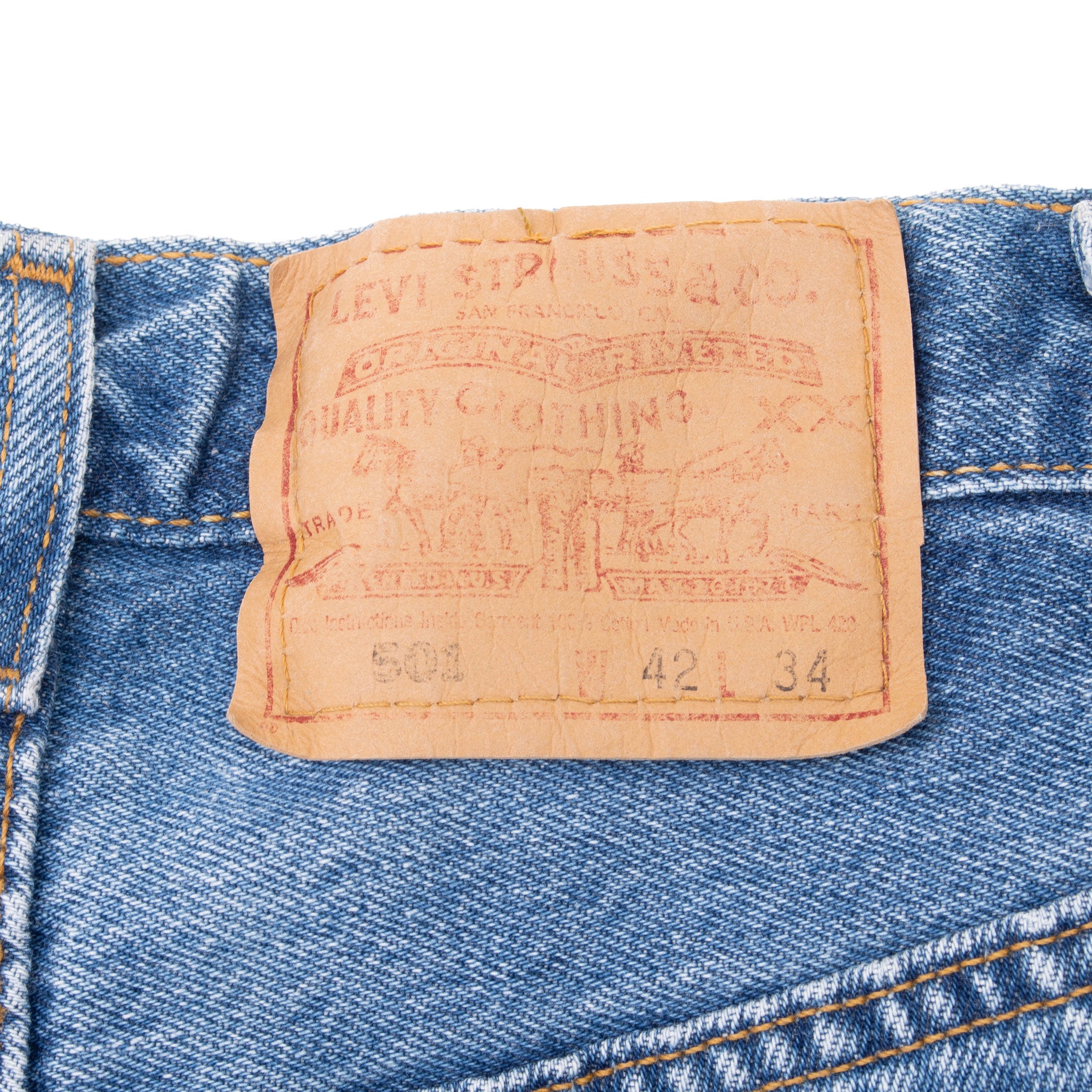 Beautiful Vintage Black Levis 501 Jeans Size 40X33 Made in USA With A Medium Wash

Size on Tag 42X34 Actual Size 40X33

Back Button #520


