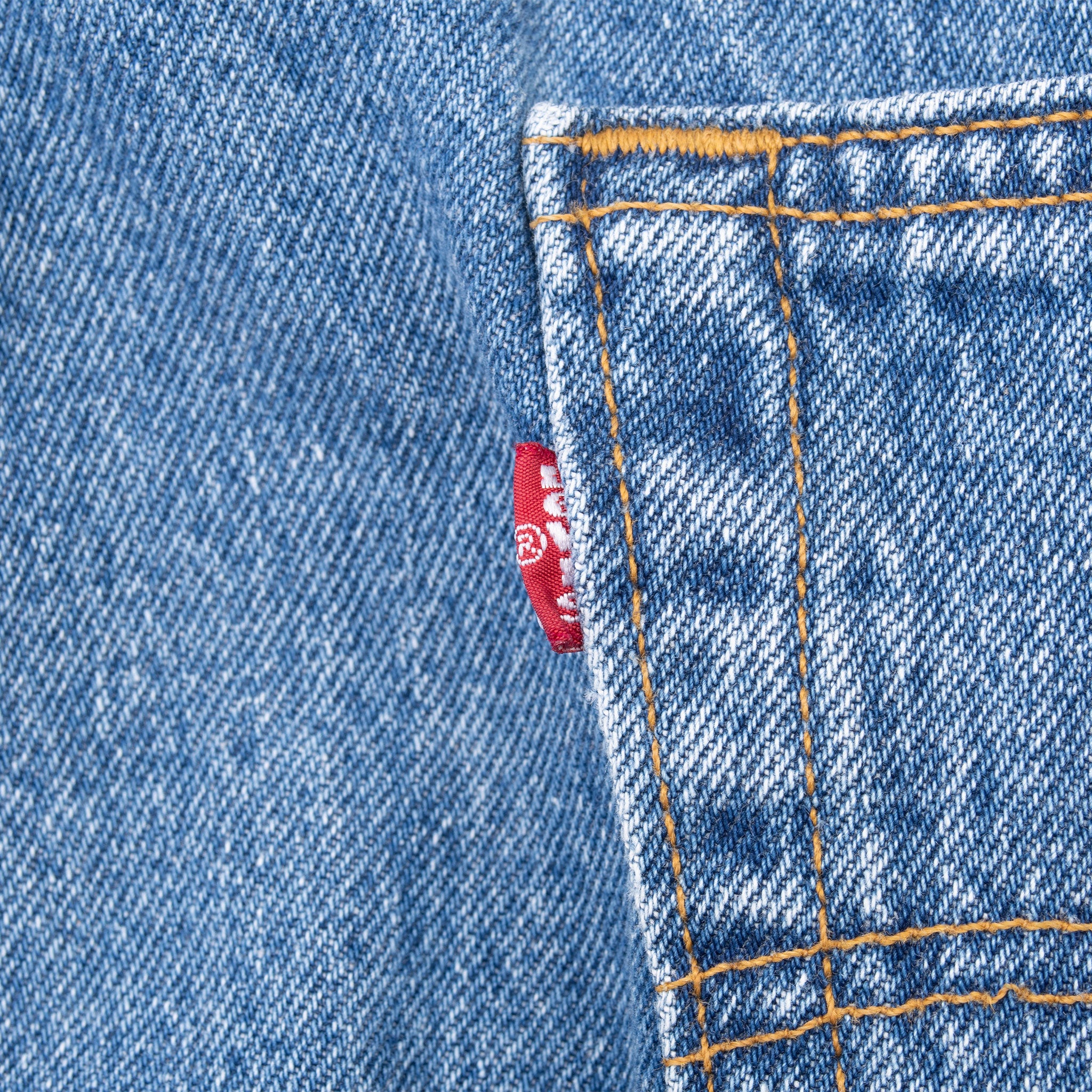 VINTAGE LEVIS 501 INDIGO BLUE JEANS 1990S SIZE 40X33 MADE IN USA