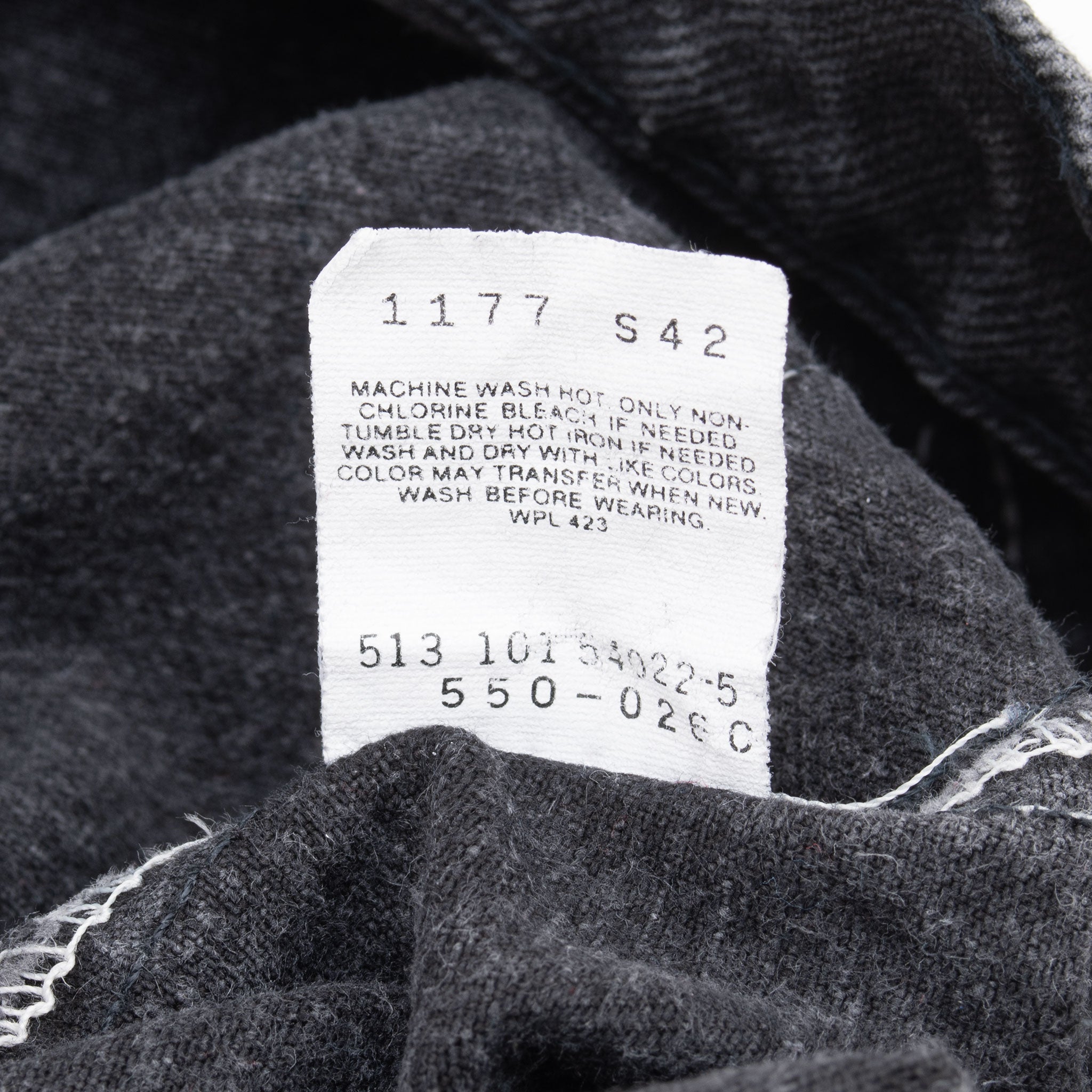 VINTAGE LEVIS 550 BLACK JEANS 1980S SIZE 32X29 MADE IN USA