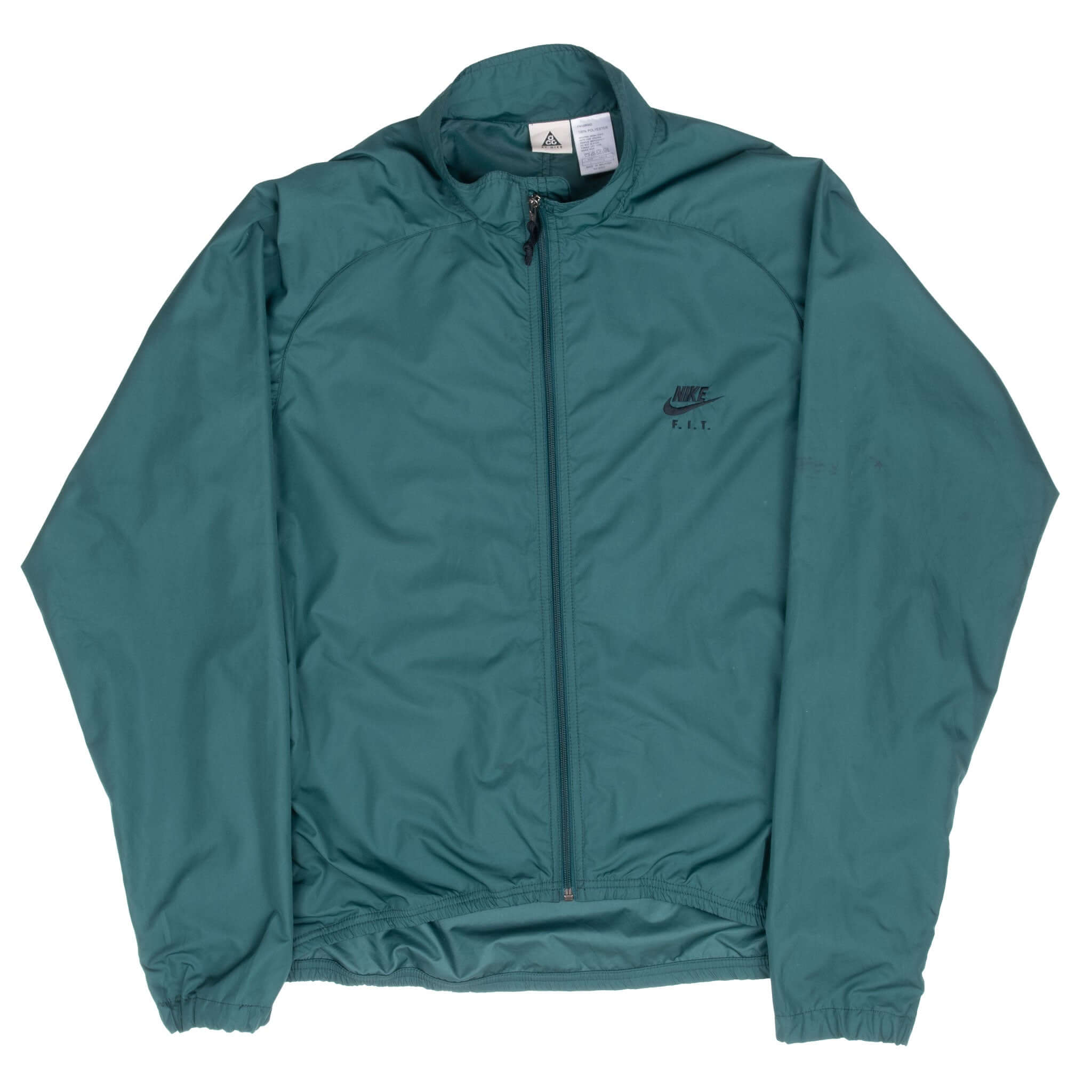 Vintage Nike ACG Green Windbreaker Jacket early 1990S Size Large