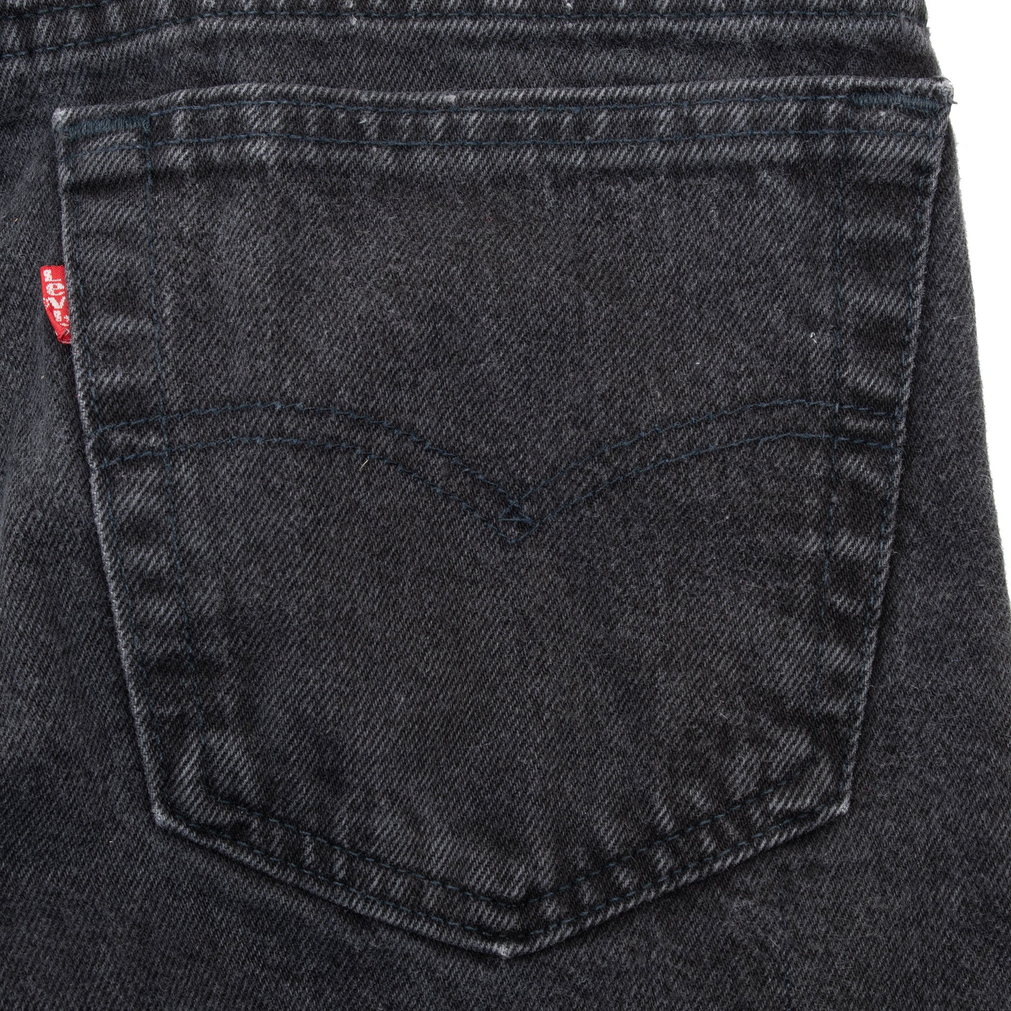 VINTAGE LEVIS 550 BLACK JEANS 1980S SIZE 32X29 MADE IN USA