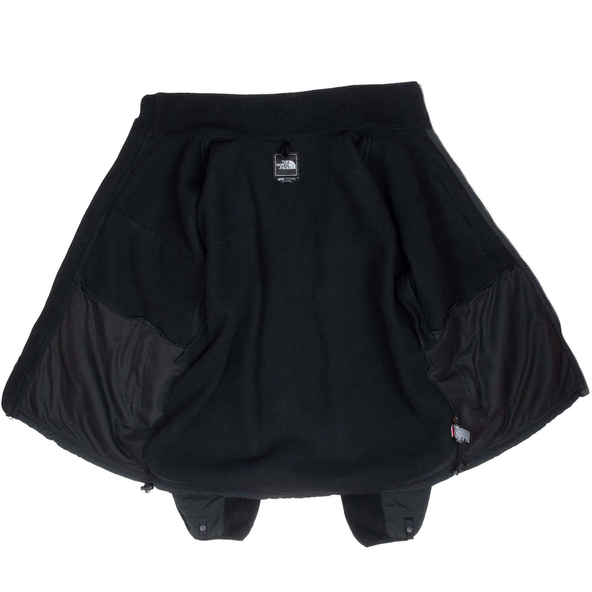 Vintage The North Face Polartec Denali Black Fleece Jacket Size Large