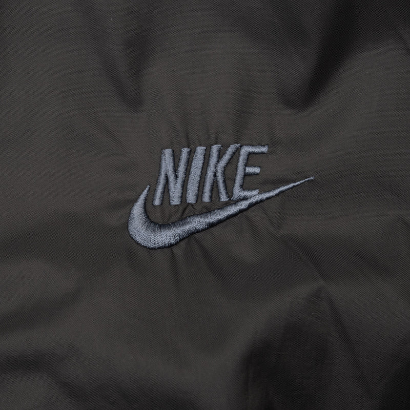 Vintage Nike Classic Swoosh Black Windbreaker Jacket 1990S Size Large