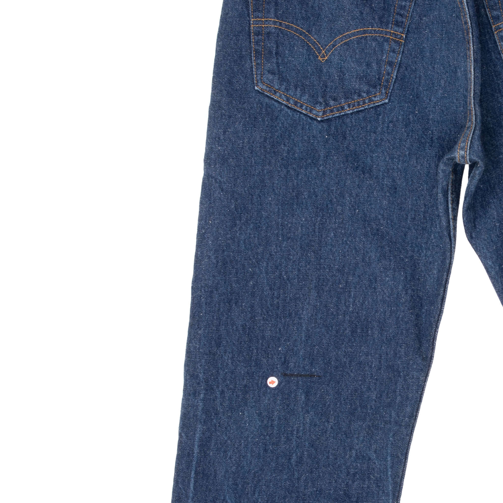 VINTAGE LEVIS 501 INDIGO BLUE JEANS 1990S SIZE 30X29 MADE IN USA