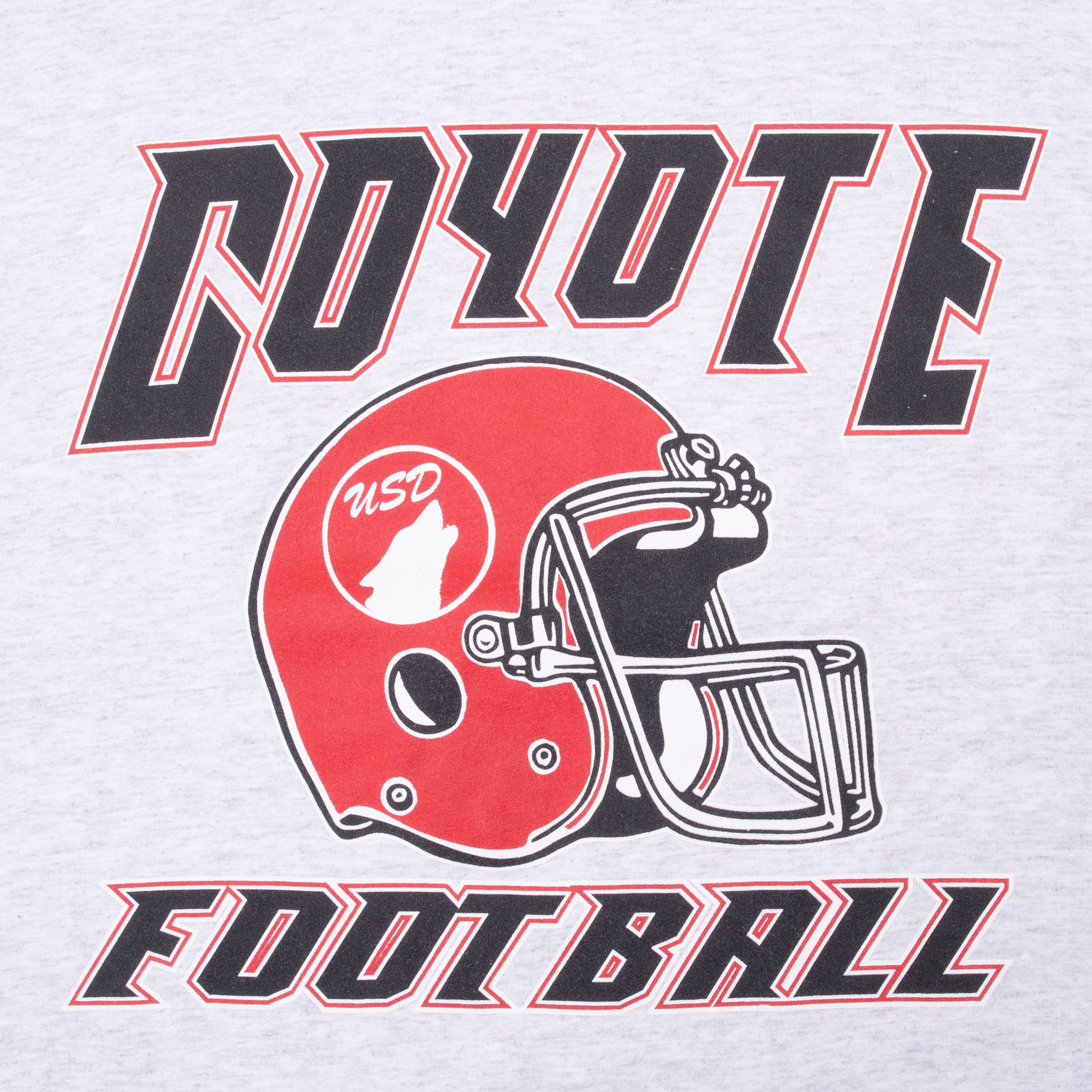 Vintage Ncaa University Of South Dakota Coyote 1990S Tee Shirt Size XL Made In Usa