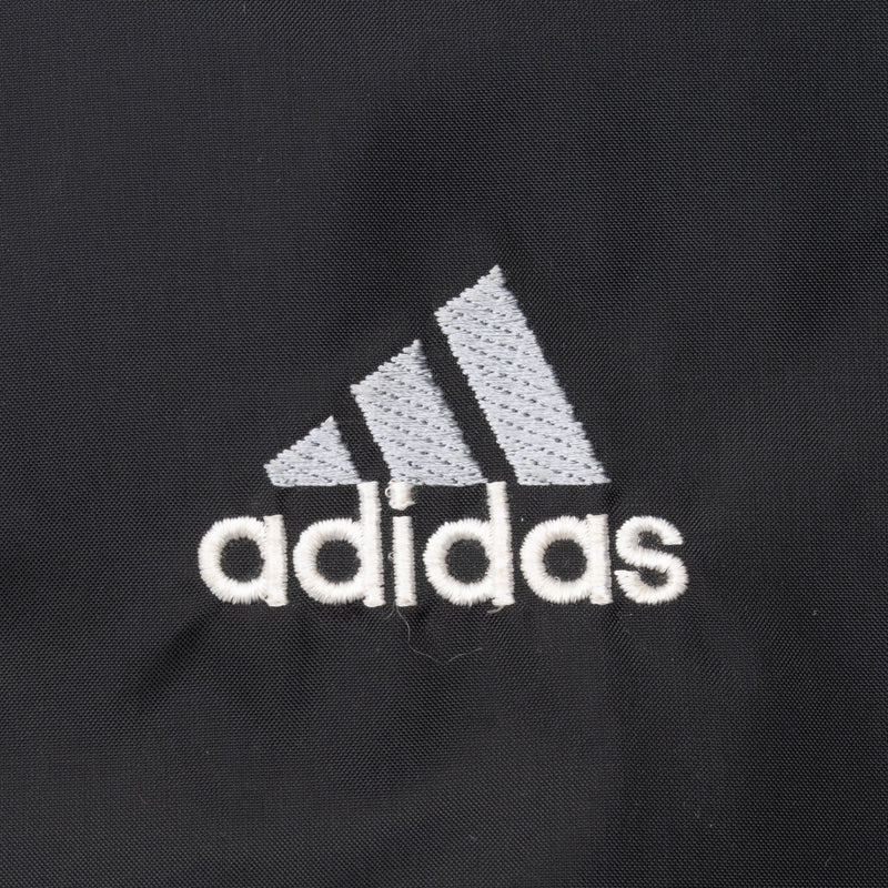 Vintage Adidas Black Windbreaker Jacket 1990S Size XL