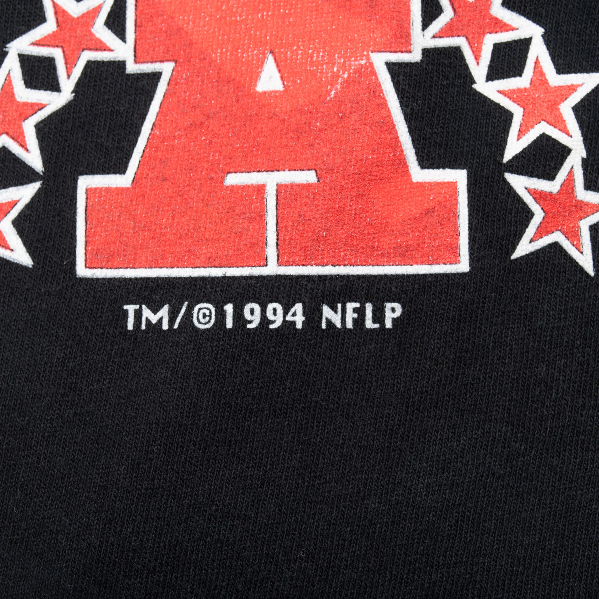 Vintage Nfl Los Angeles Raiders Black Tee Shirt 1990S Size XL Made In Usa