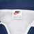 Vintage Nike Classic Swoosh Blue White Windbreaker Jacket 1990S Size Medium