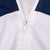 Vintage Nike Classic Swoosh Blue White Windbreaker Jacket 1990S Size Medium