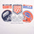 Vintage NFL New York Giants VS Buffalo Bills Super Bowl XXV 1991 Tee Shirt Size XL Made In USA With Single Stitch Sleeves