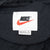 Vintage Nike Black Swoosh Windbreaker Jacket 1990S Size Women Large
