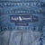 Vintage Ralph Lauren Blue Denim Shirt 1990S Size Large
