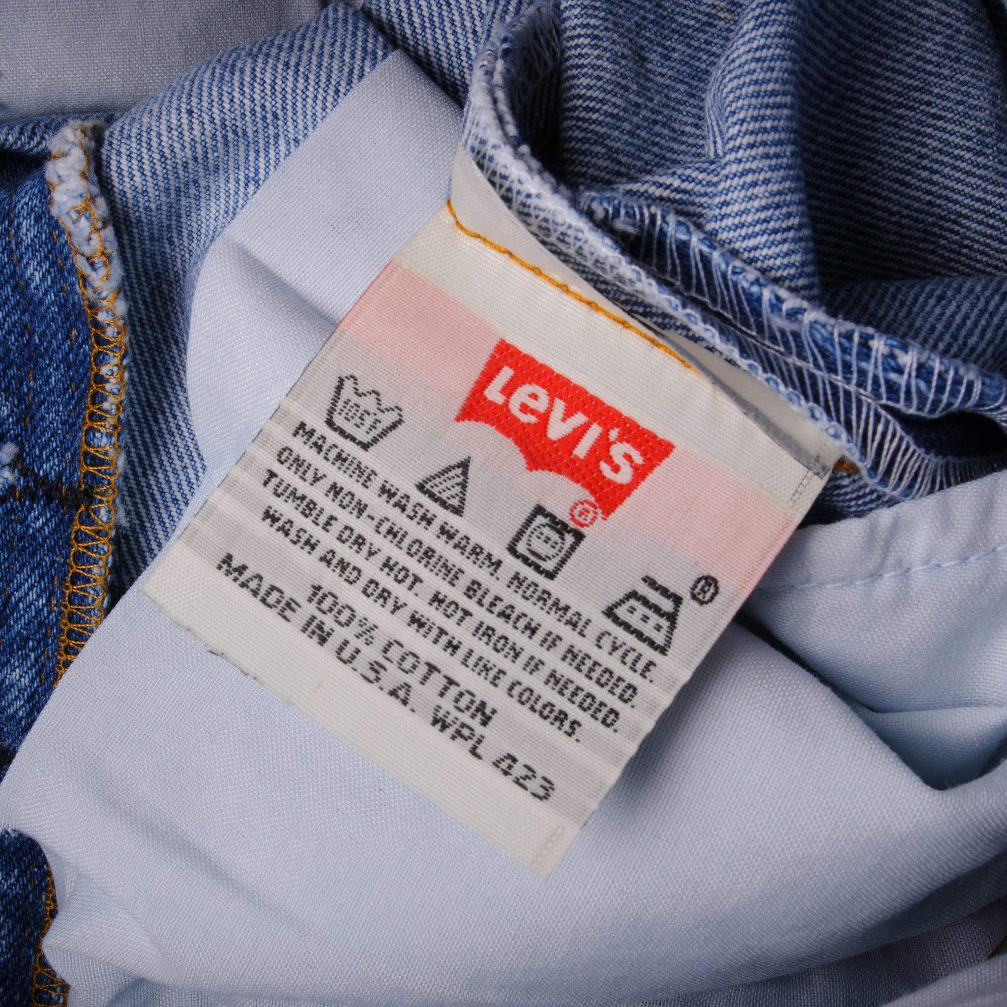 VINTAGE LEVIS 501 JEANS 1993 SIZE 30X32 W30 L32 MADE IN USA DEADSTOCK