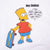 Vintage The Simpsons Bart Tee Shirt 1990S Size Large With Single Stitch Sleeves