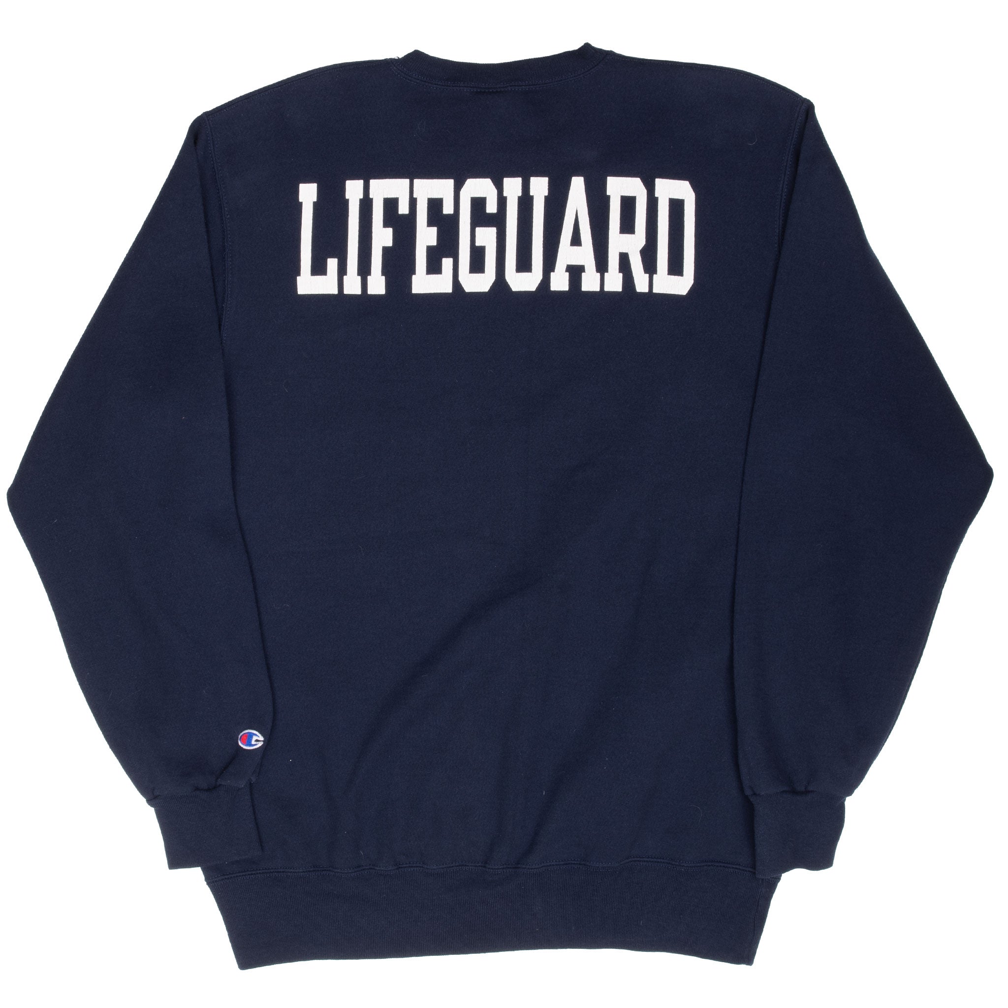 VINTAGE NCAA BYU LIFEGUARD CHAMPION 1990S SWEATSHIRT XL MADE IN USA