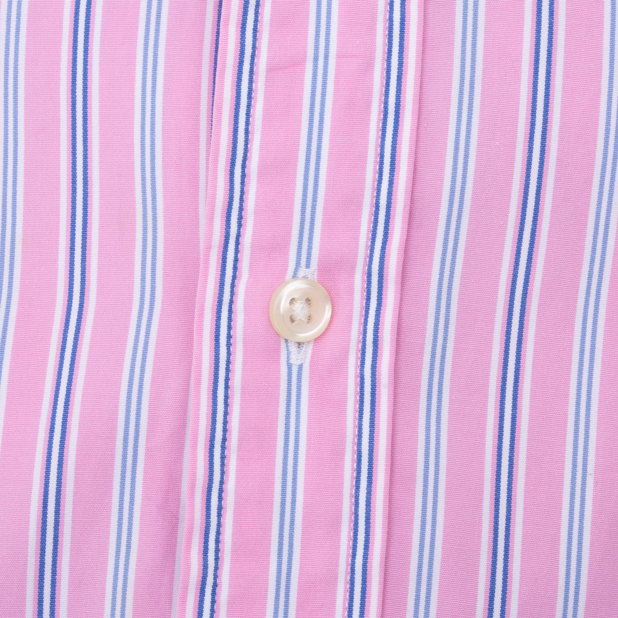 Vintage Ralph Lauren Classic Striped Pink Shirt 1990S Size XL