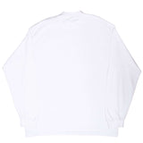 Vintage Nike Long Sleeve Turtle Neck White Tee Shirt 1990S Size XL Made In Usa