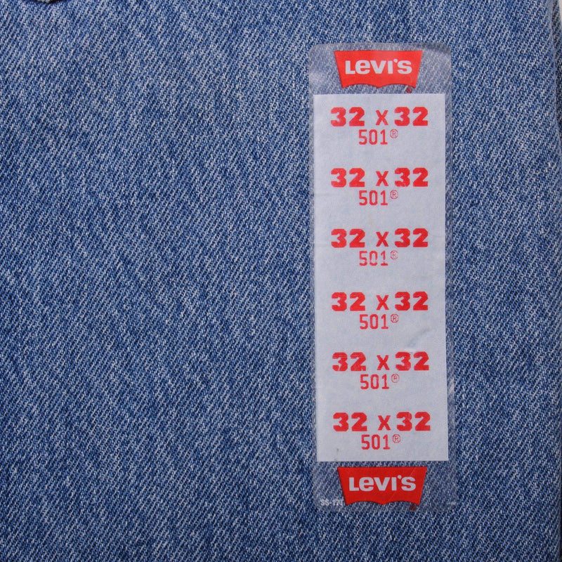 VINTAGE LEVIS 501 PRESHRUNK JEANS 1993 SIZE 32X32 W32 L32 MADE IN USA DEADSTOCK