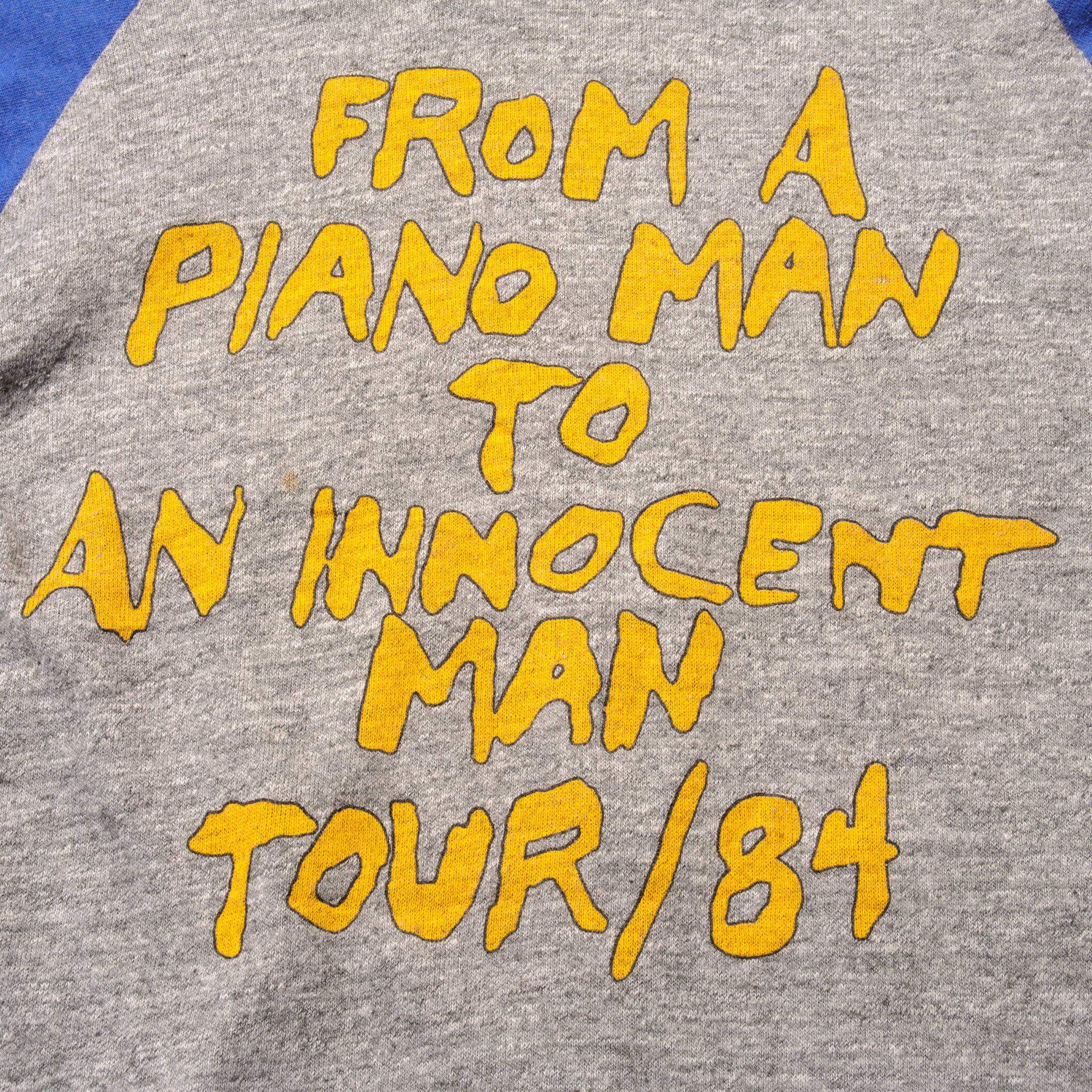 VINTAGE BILLY JOEL RAGLAN TEE SHIRT SIZE XS MADE IN USA