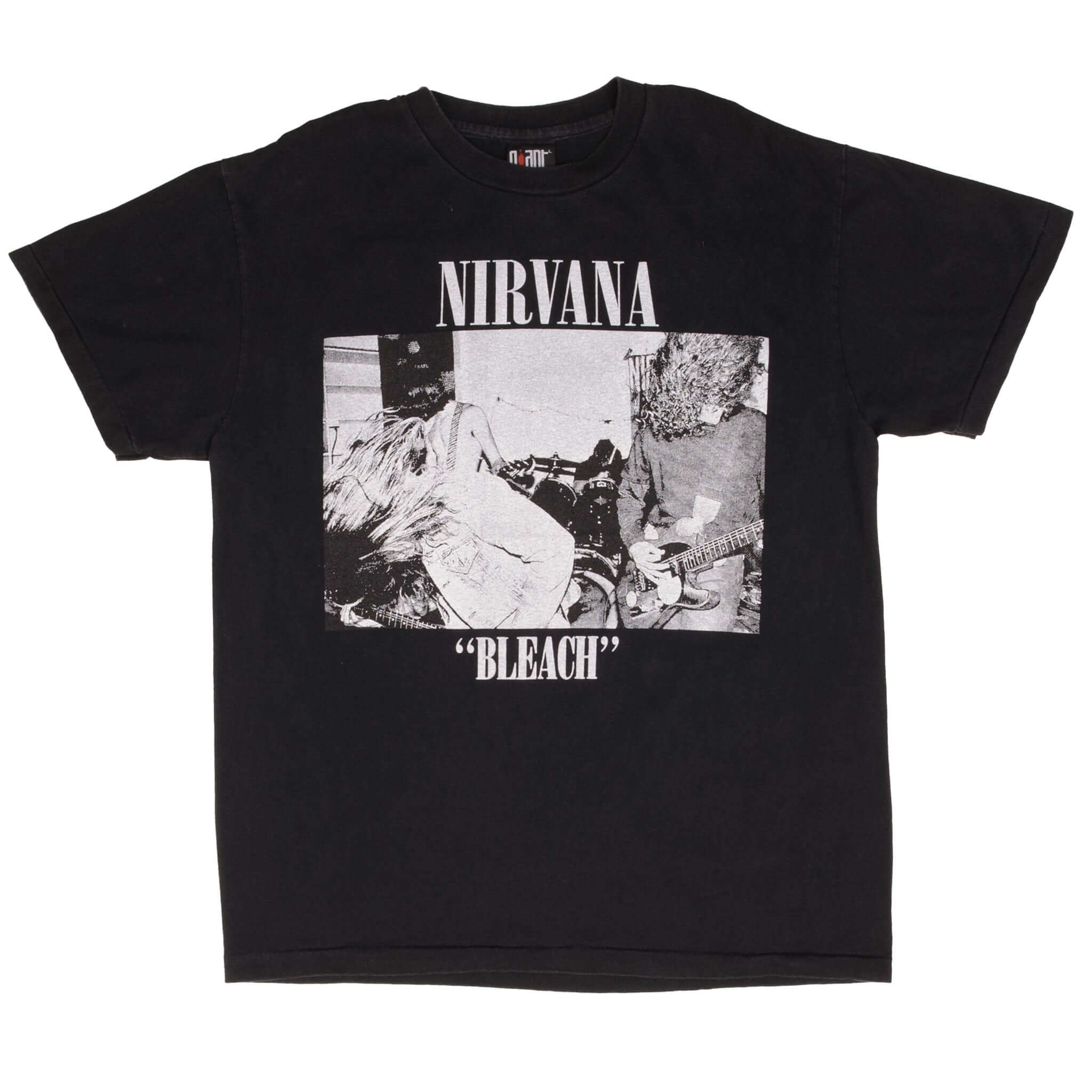 Bootleg Nirvana Bleach Sub Pop Tee Shirt Size XL Made In USA With Single Stitch