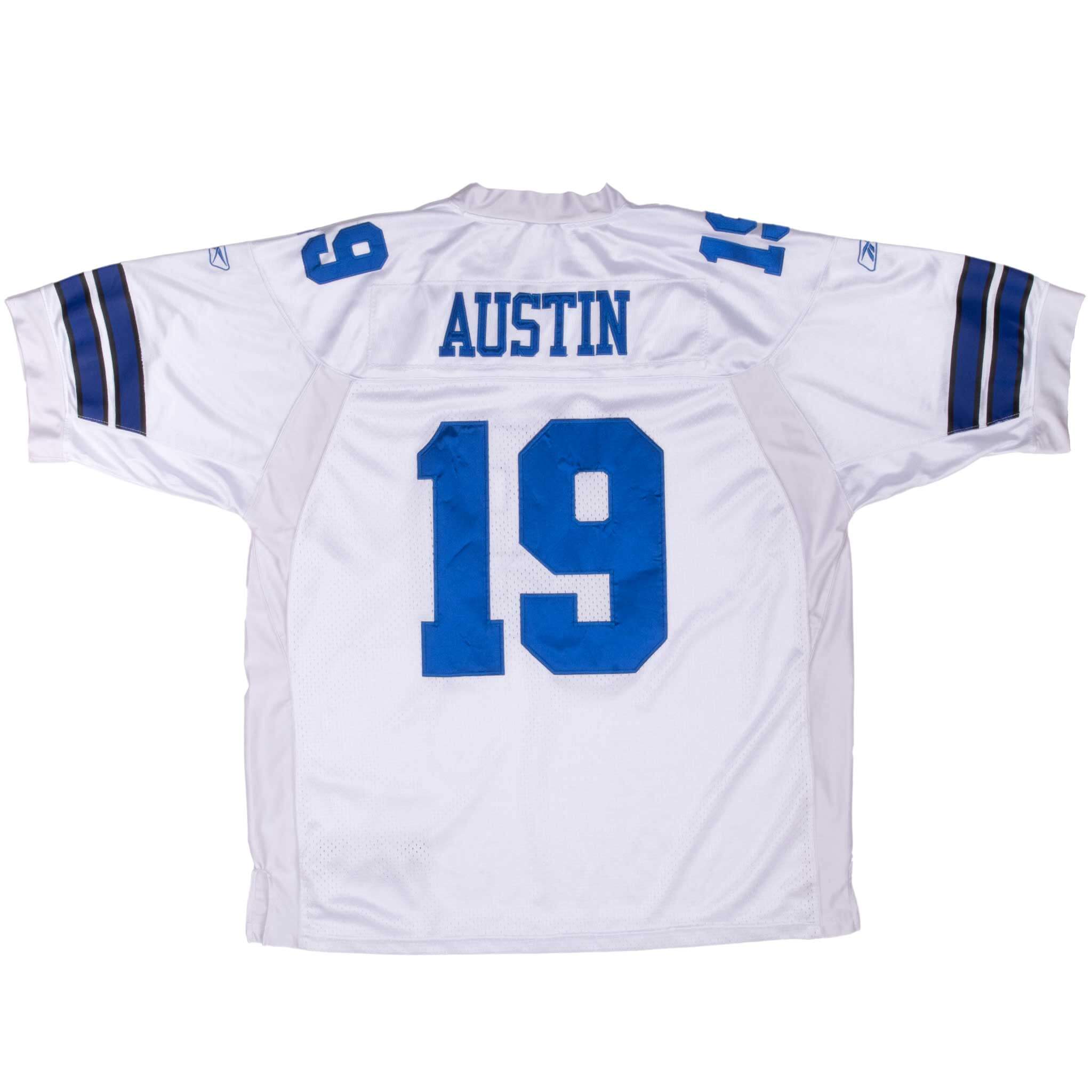 Vintage Nfl Dallas Cowboys Austin #19 50th Anniversary 1960 2010 Reebok Jersey 2010 Size 56