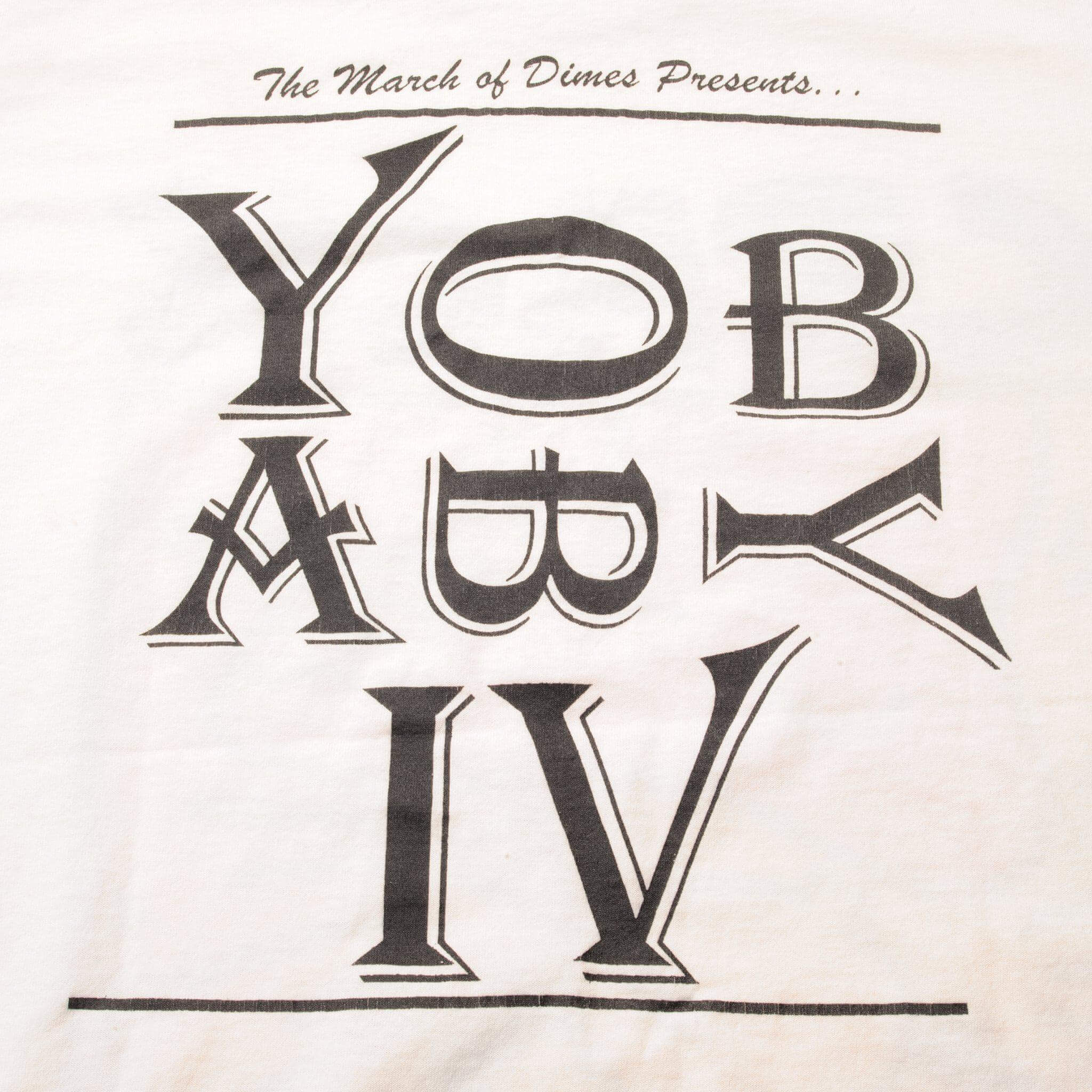 VINTAGE KEITH HARING CRACK DOWN ! TEE SHIRT 1986 SIZE MEDIUM MADE IN USA