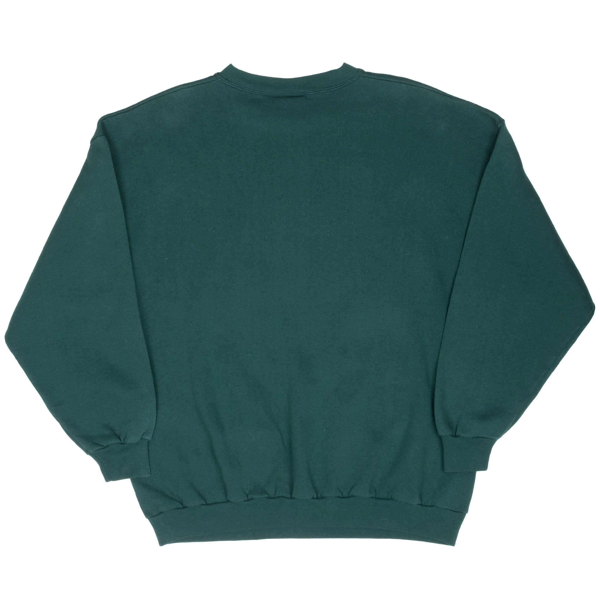 Vintage Disney Mickey Mouse 1990S Pine Green Sweatshirt Size XL Made In USA