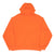 Vintage Nike Spellout Orange Hoodie Sweatshirt 2000S Size 2XL