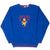Vintage Disney Winnie The Pooh Embroidered 1990S Sweatshirt Size Large Made In Usa