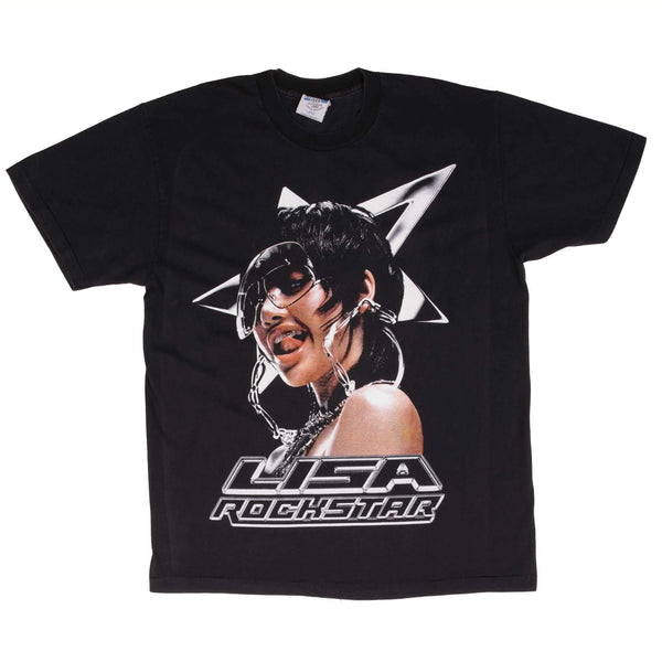 Bootleg Lisa Rockstar Tee Shirt Size Large With Single Stitch