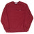 Vintage Nike Classic Swoosh Red Burgundy Sweatshirt 2000S Size XL