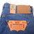 Beautiful Blue Levis 501 Jeans 1993   Size on Tag 38X32  Back Button #913