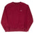 Vintage Nike Classic Swoosh Red Burgundy Sweatshirt 2000S Size Large