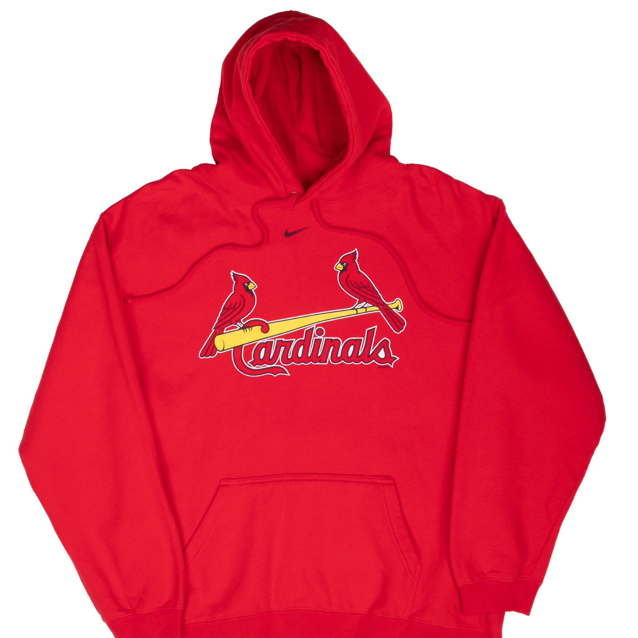 Vintage Nike Mlb St Louis Cardinals Hoodie Sweatshirt 2005 Size Large