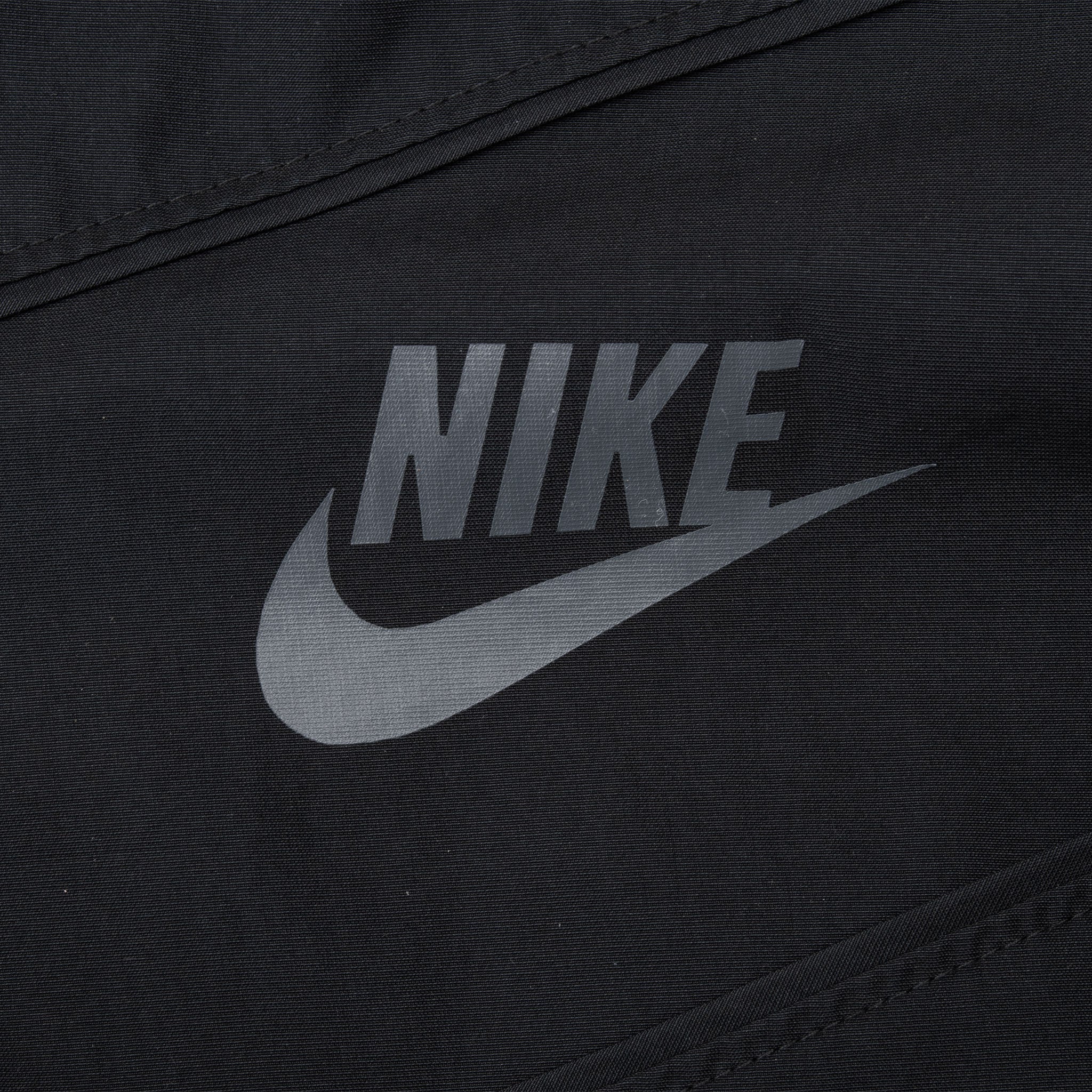 Vintage Nike Swoosh Black Windbreaker Jacket 2000S Size Large