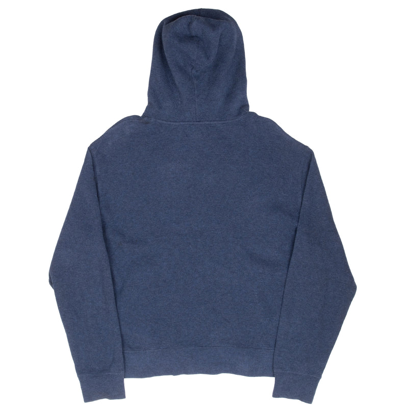 Vintage Polo Ralph Lauren Blue 1990S Hoodie Sweater Size Large