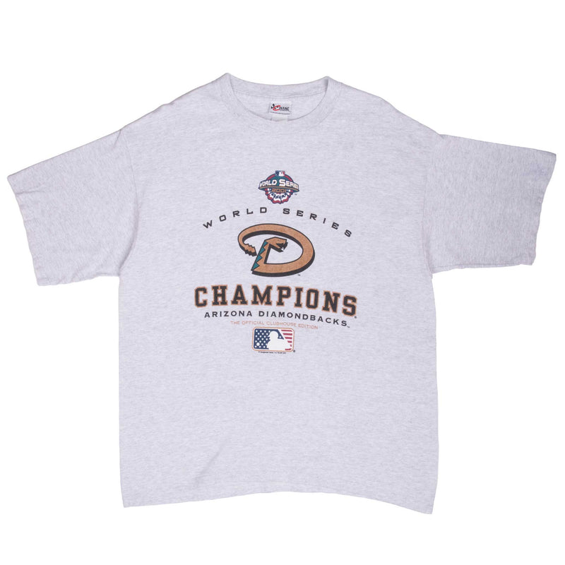 Vintage Mlb Arizona Diamondbacks World Series 2001 Tee Shirt Size XL