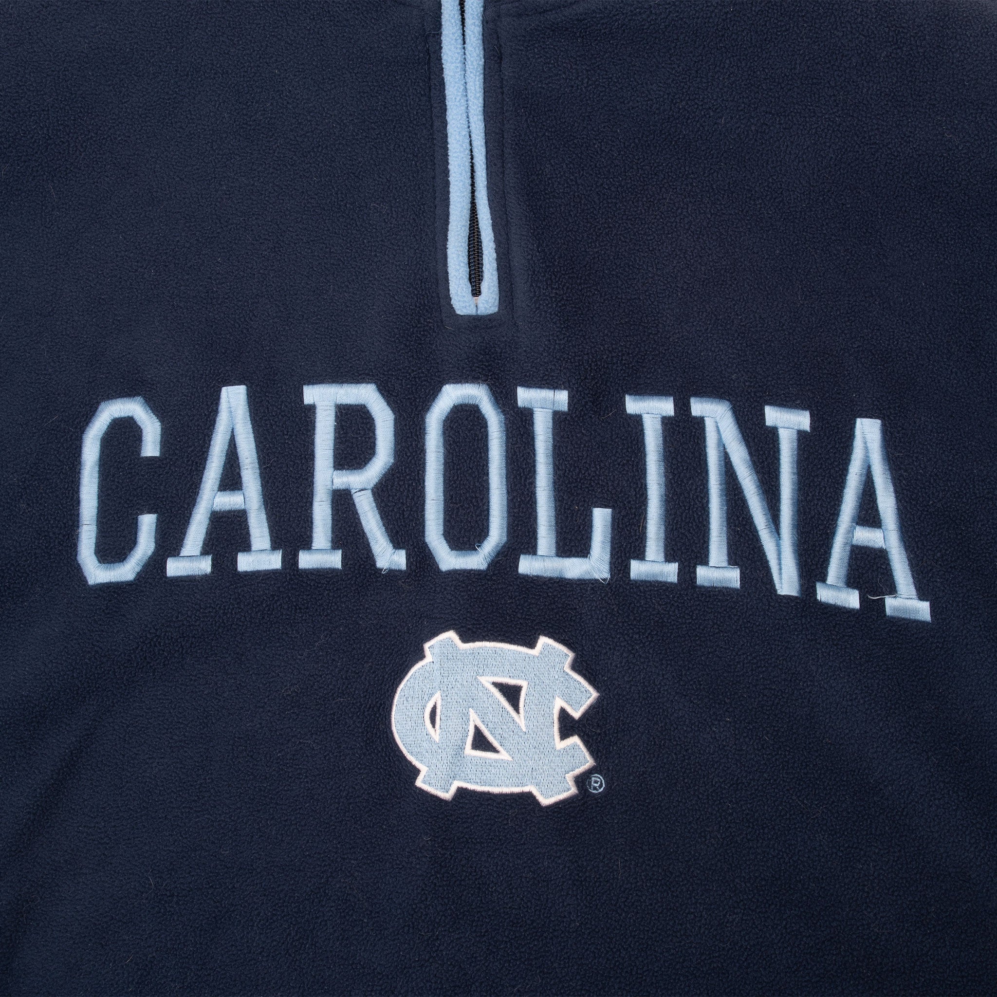 Vintage Ncaa Unc North Carolina Pullover Fleece Jacket Size XL 1990S