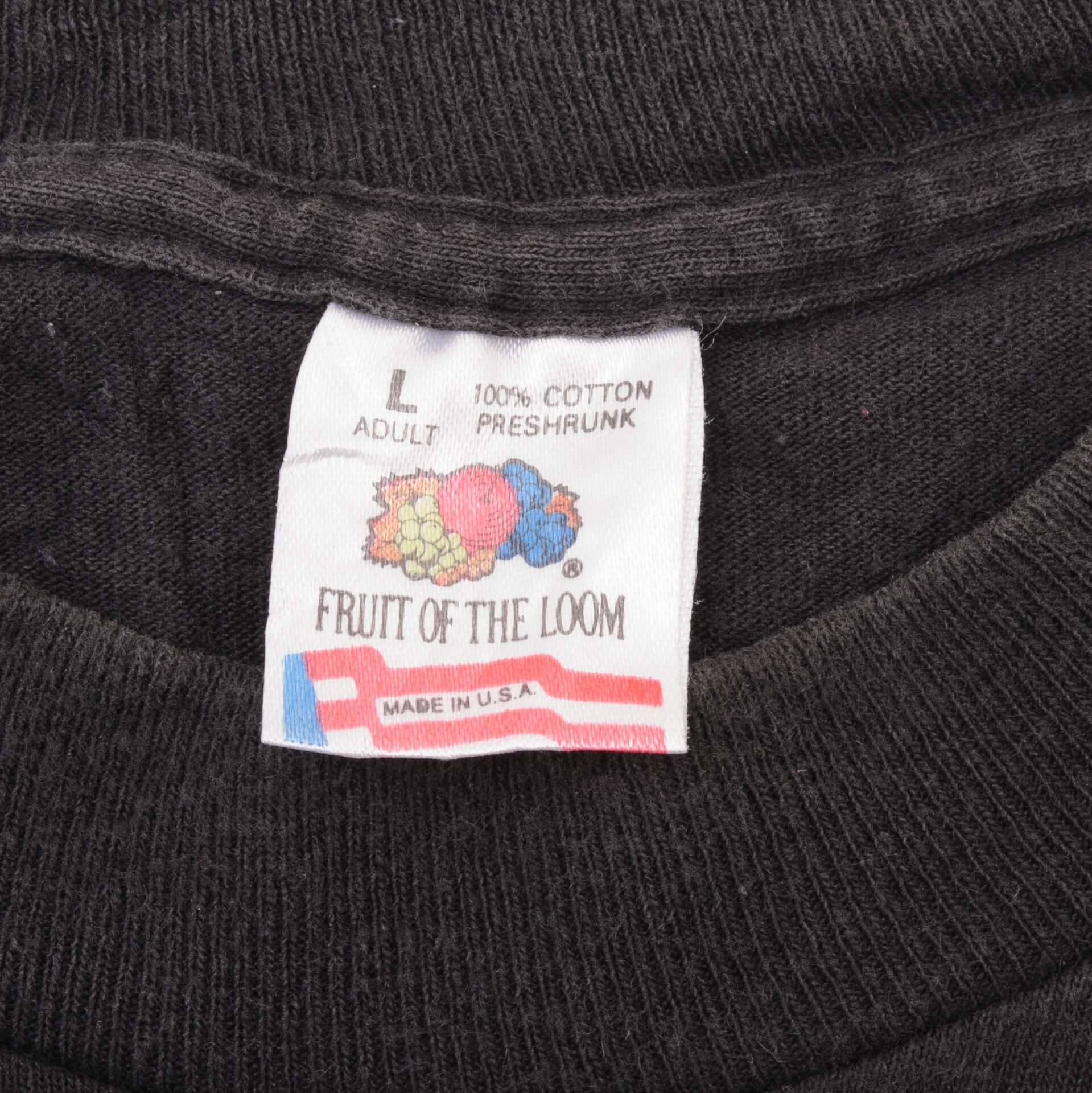 Vintage Boot Hill Saloon Bike Week 1996 Tee Shirt Size Large Made In Usa With Single Stitch Sleeves