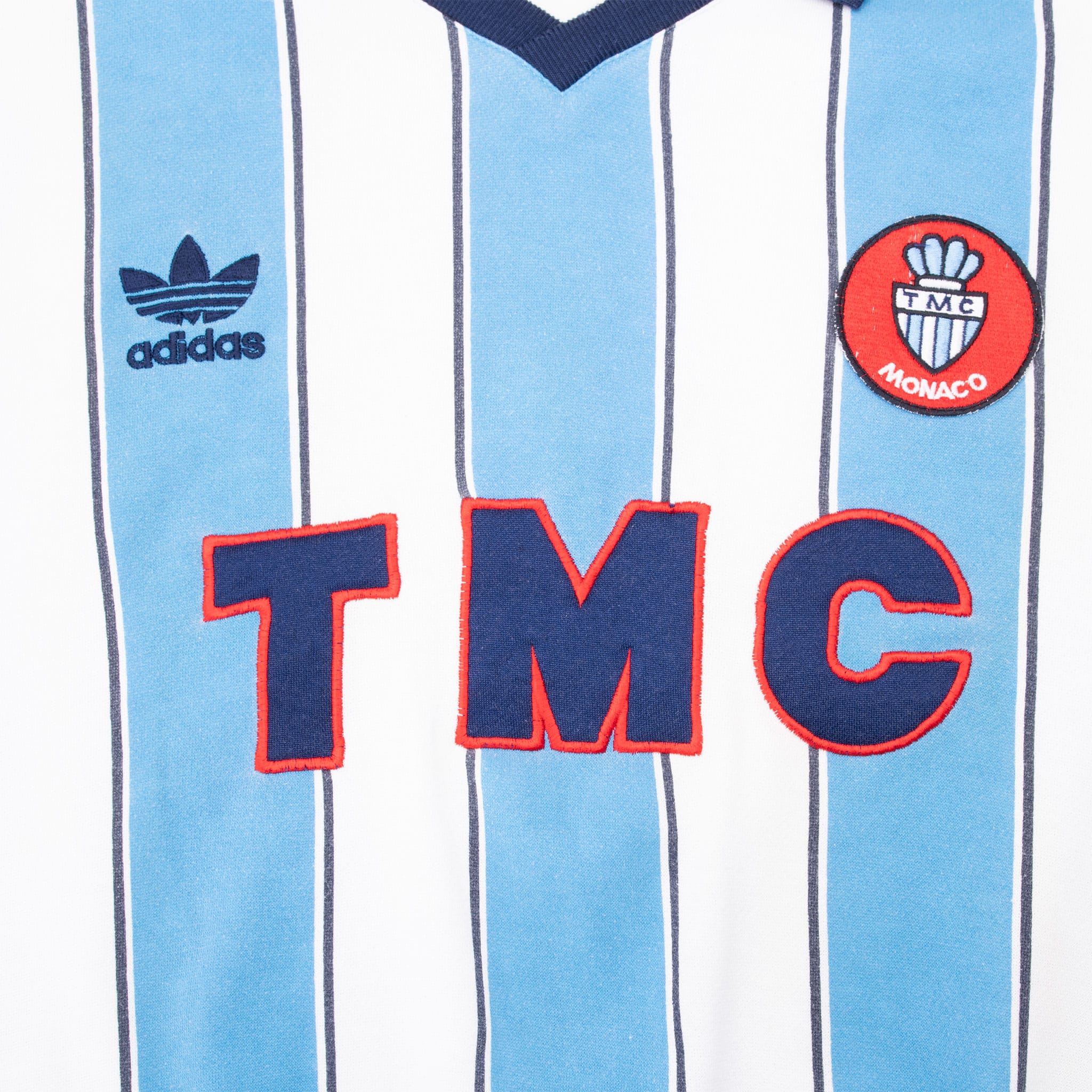 Vintage Soccer Monaco Tmc Sweatshirt Size Medium 1970S Made In Usa