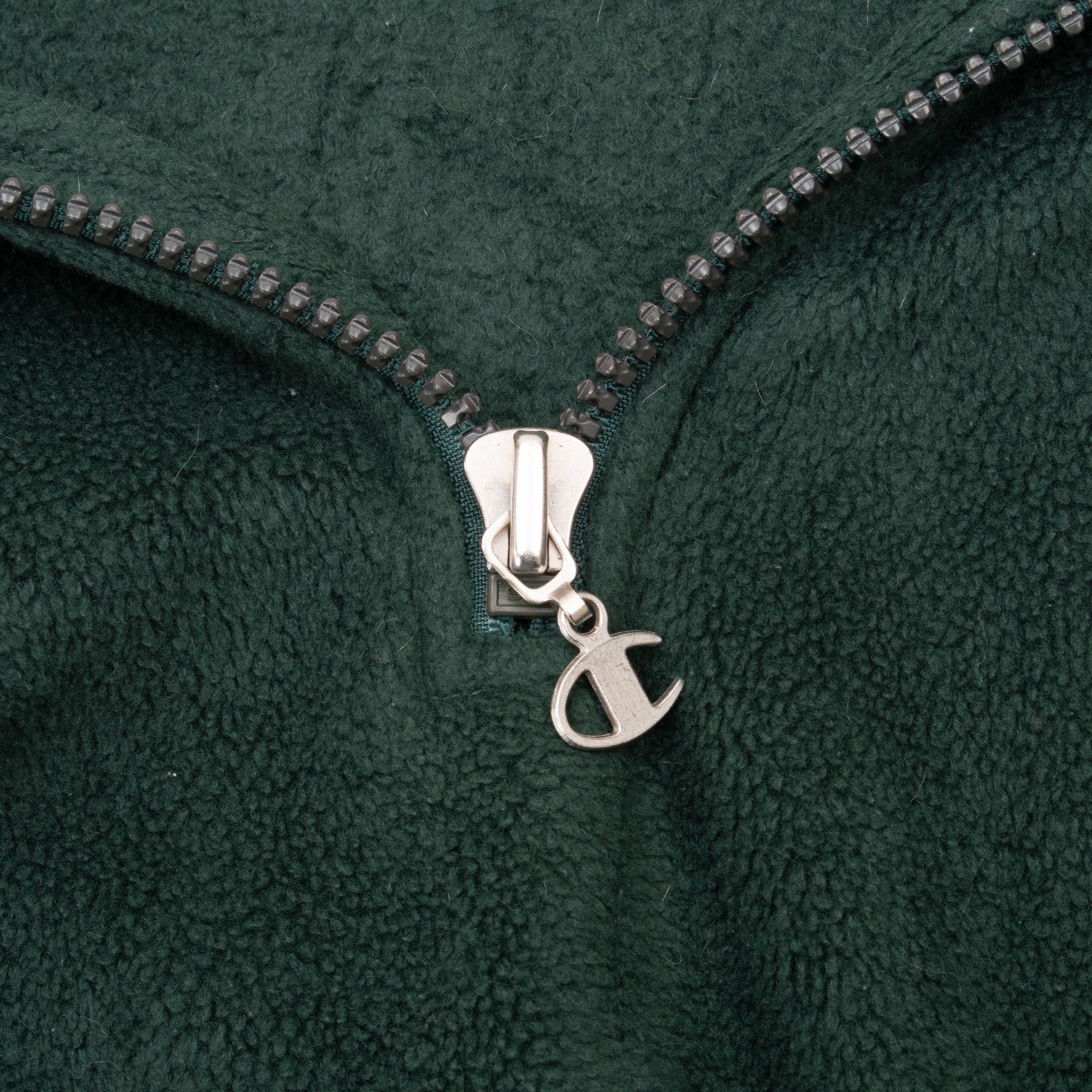 Vintage Nfl Green Bay Packers Quarter Zip Champion Fleece Jacket Size Large 1990S