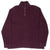 Vintage Polo Ralph Lauren Burgundy Quarter 1/4 Zip Sweater 1990S Size XL