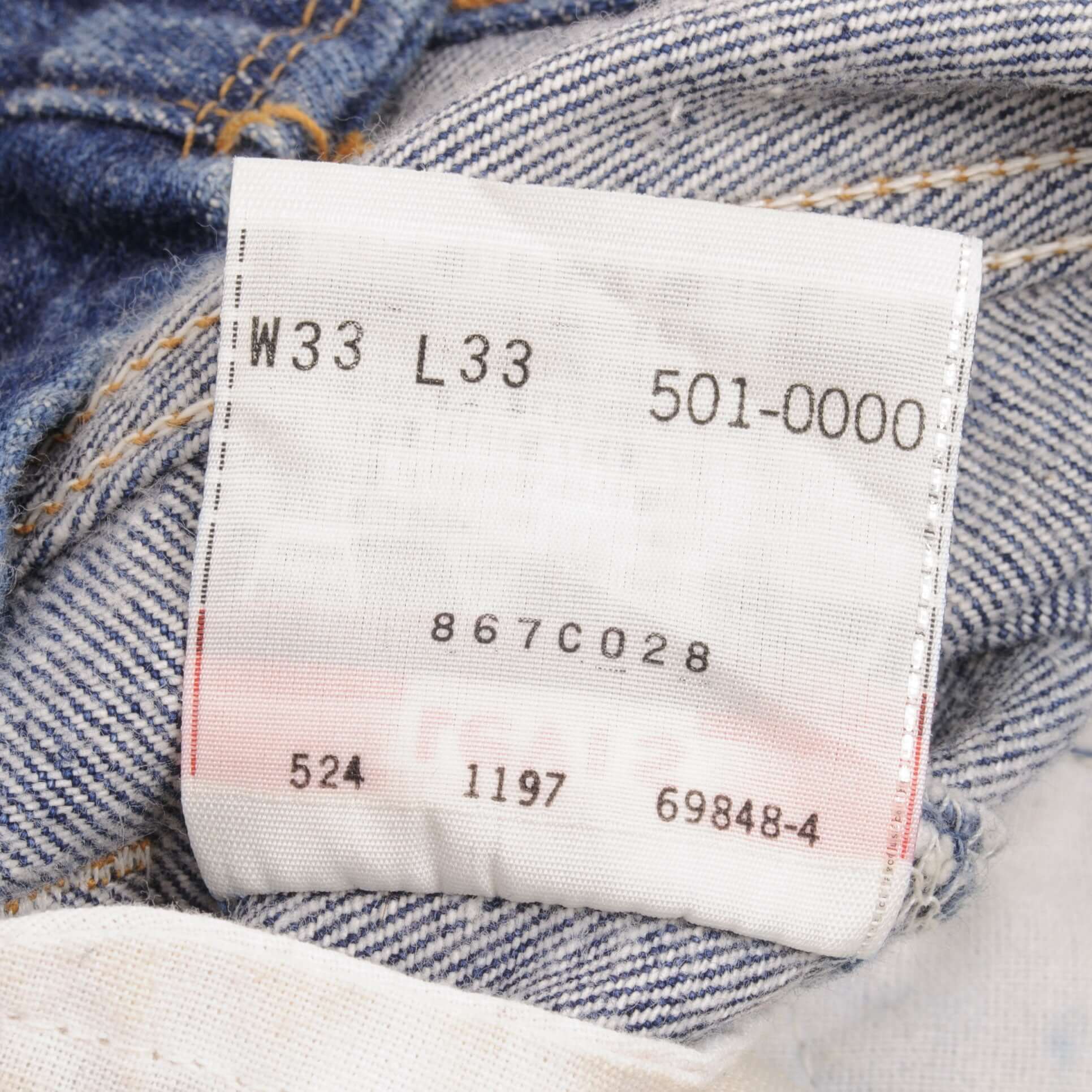 Beautiful Indigo Levis 501 Jeans 1990S Made in USA with very dark wash  Size on Tag 33X33 Actual Size 33X31 Back Button #524