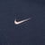 Vintage Nike Classic Swoosh Navy Hoodie Sweatshirt 2000S Size XL