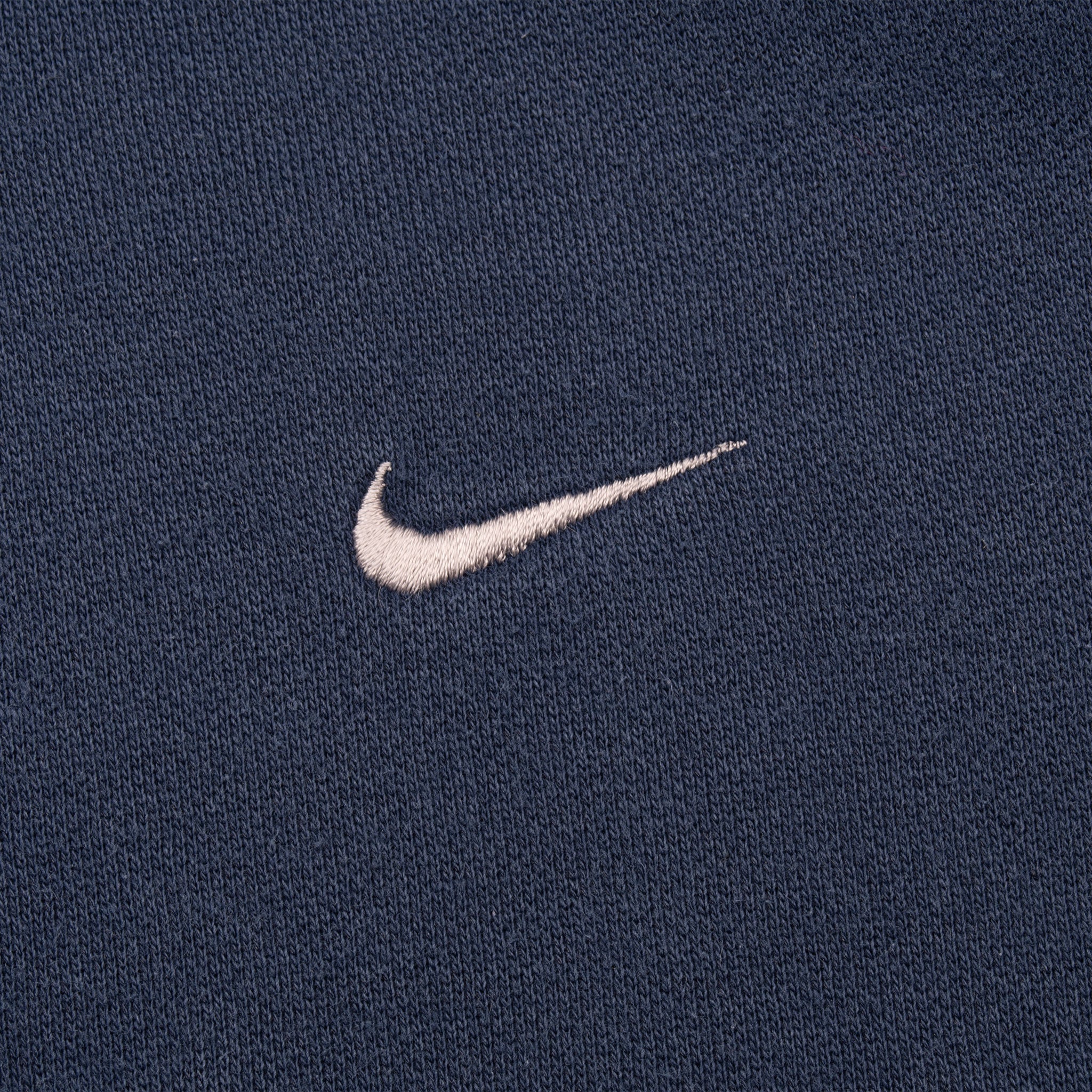 Vintage Nike Classic Swoosh Navy Hoodie Sweatshirt 2000S Size XL